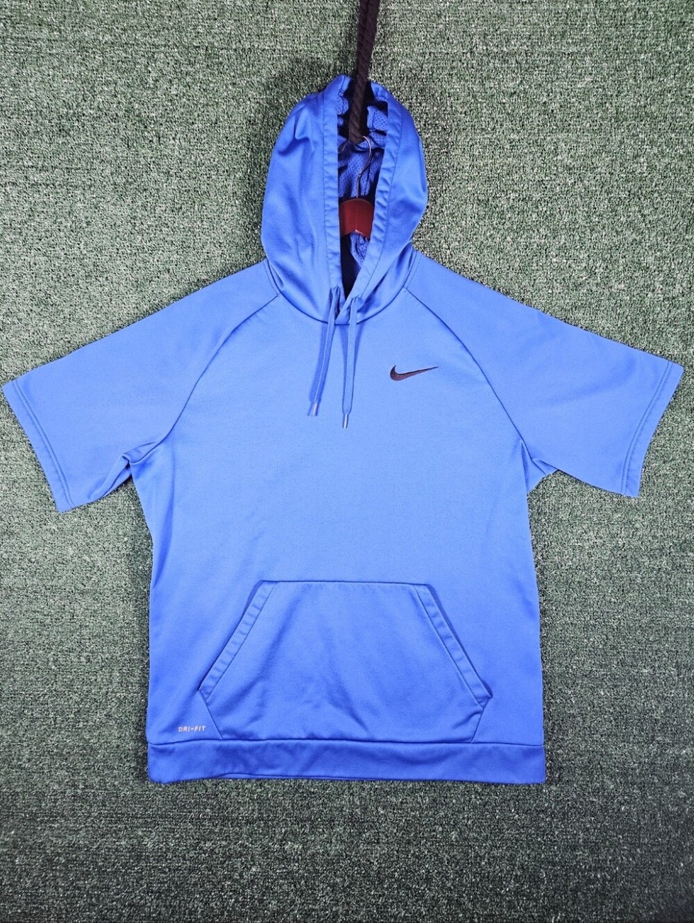 Nike Dri-Fit Short-Sleeve Hoodie / Mens Size XL / Colorway - Royal Blue
